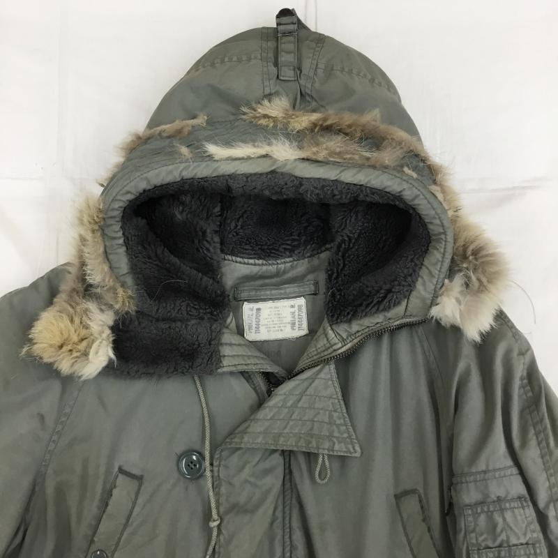 ＵＳフルギ US古着 ジャケット、上着 ジャンパー、ブルゾン N-3B SKY LINE Clothing 70 s M 無地 カーキ / カーキ /  メンズ USED 古着 中古 10139997
