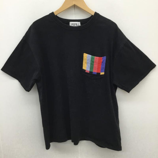 キディル KIDILL Tシャツ 半袖 KL130 KIDILL Tシャツ FREE 無地 黒 / ブラック /  メンズ USED 古着 中古 10127852
