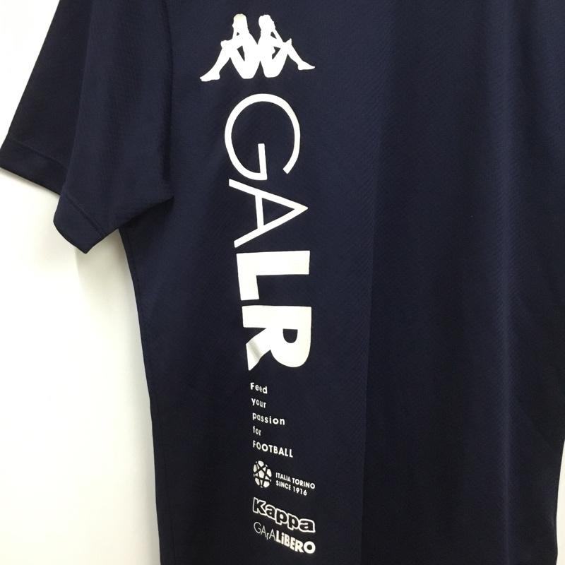 カッパ Kappa Tシャツ 半袖 KF812TS25 半袖プラクティスシャツ タグ付き L ロゴ、文字 紺 / ネイビー /  メンズ USED 古着 中古 10136484