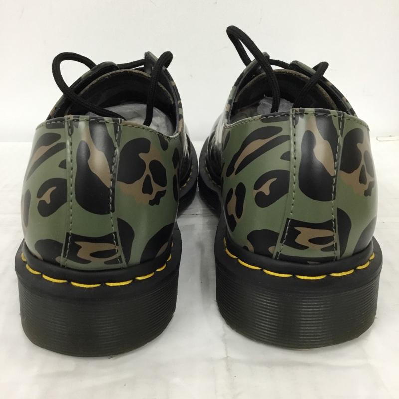 ドクターマーチン Dr.Martens カジュアルシューズ カジュアルシューズ 27686384 Distorted Leopard Smooth 3ホール UK8 箱有 US：9 ヒョウ柄・レオパード柄 黒 / ブラック / X ベージュ / ベージュ / X カーキ / カーキ /  メンズ USED 古着 中古 10109892