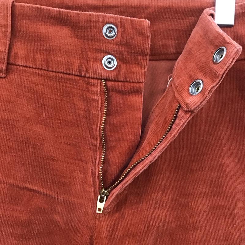フォーティーファイブアールピーエム 45RPM パンツ チノパン コーデュロイパンツ スリムパンツ ストレートパンツ カジュアルパンツ 30 無地 橙 / オレンジ /  レディース USED 古着 中古 10109254