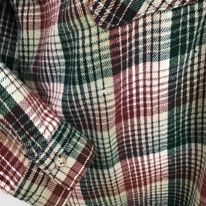 ファイブブラザー FIVE BROTHER シャツ、ブラウス 長袖 長袖シャツ チェックシャツ カラーシャツ 90s XXL チェック マルチカラー / マルチカラー /  メンズ USED 古着 中古 10127917