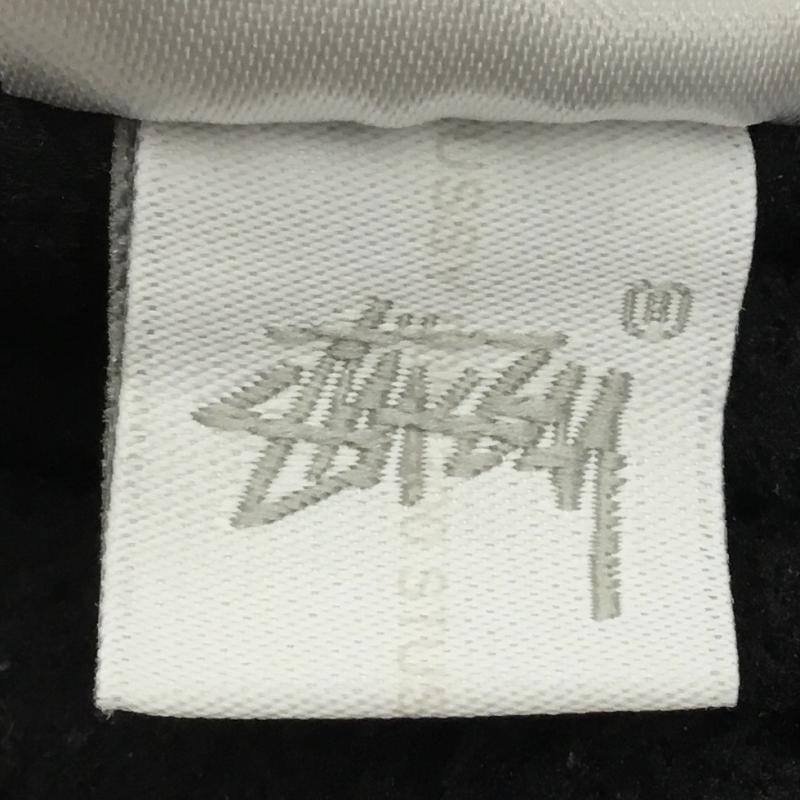 ステューシー STUSSY ジャケット、上着 ジャケット、ブレザー フリースジャケット L ロゴ、文字 黒 / ブラック /  メンズ USED 古着 中古 10138705