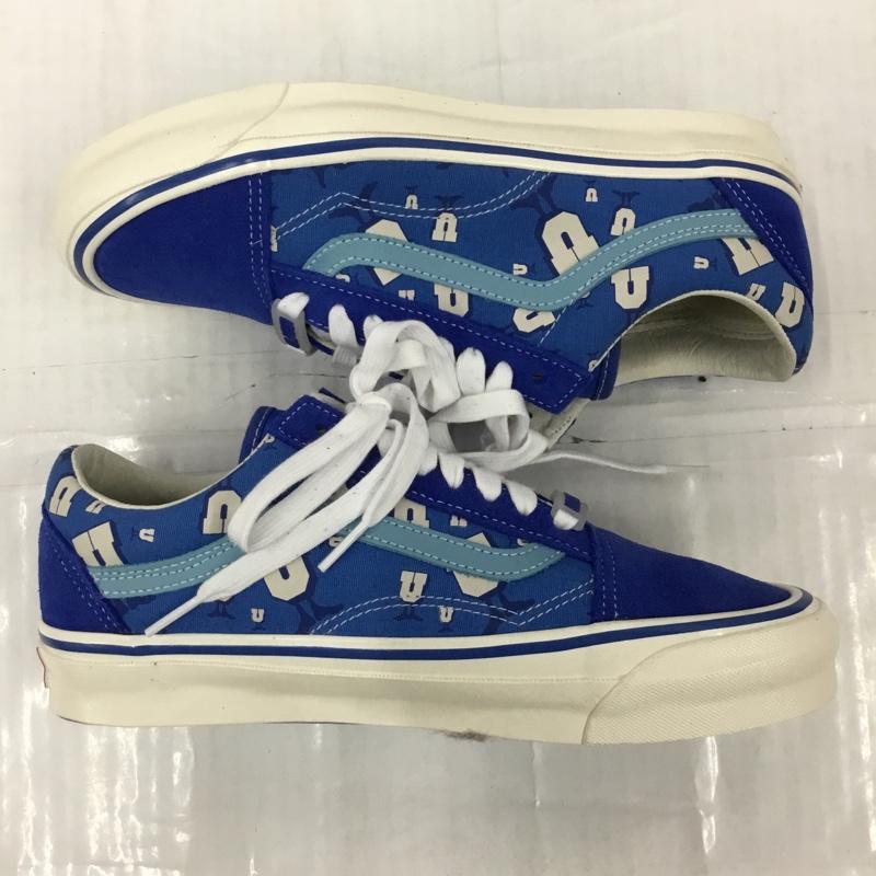 バンズ VANS スニーカー スニーカー Undefeated OG Old Skool VN0A4P3X7AG 26cm 箱有 26.0cm ロゴ、文字 青 / ブルー / X 白 / ホワイト / X 水色 / ライトブルー /  メンズ USED 古着 中古 10105727