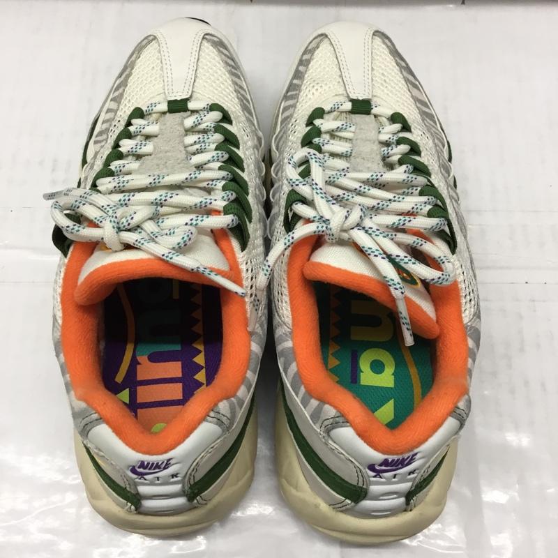ナイキ NIKE スニーカー スニーカー CZ9723 100 AIR MAX 95 ERA 26.5cm 箱有 26.5cm ロゴ、文字 白 / ホワイト / X カーキ / カーキ / X 橙 / オレンジ /  メンズ USED 古着 中古 10107844