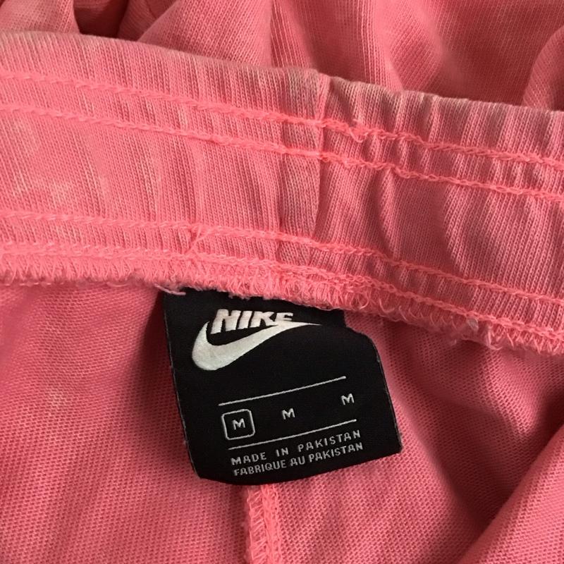 ナイキ NIKE パンツ ワークパンツ、ペインターパンツ dq3341-675 ウォッシュドスウッシュスウェットパンツ スウェットパンツ M ロゴ、文字 桃 / ピンク /  レディース USED 古着 中古 10128988