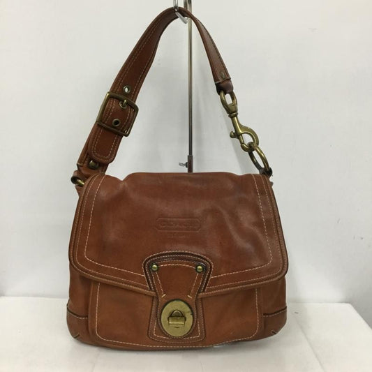 コーチ COACH トートバッグ トートバッグ K0669 10327 ワンショルダー レザー ロゴ、文字 茶 / ブラウン /  レディース USED 古着 中古 10129104