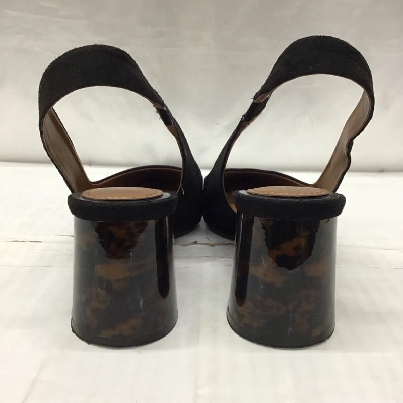 ザラ ZARA パンプス パンプス 6200 001 040 べっ甲ヒール 36 無地 黒 / ブラック /  レディース USED 古着 中古 10118862