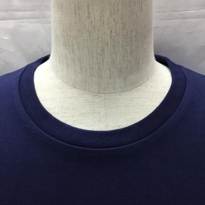 ジュンレッド JUNRed Tシャツ 半袖 半袖カットソー プリントTシャツ クルーネックカットソー M プリント インディゴ / インディゴ /  メンズ USED 古着 中古 10116136