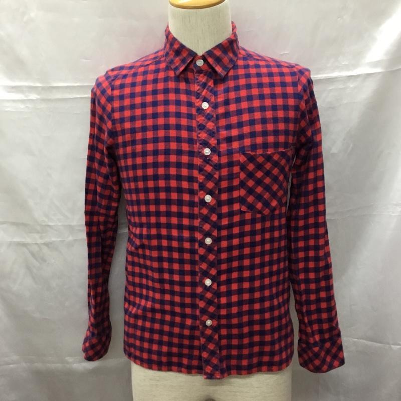 ベイフロー BAYFLOW シャツ、ブラウス 長袖 bw1409nw01 チェックシャツ 長袖シャツ カラーシャツ 2 チェック マルチカラー / マルチカラー /  メンズ USED 古着 中古 10109280