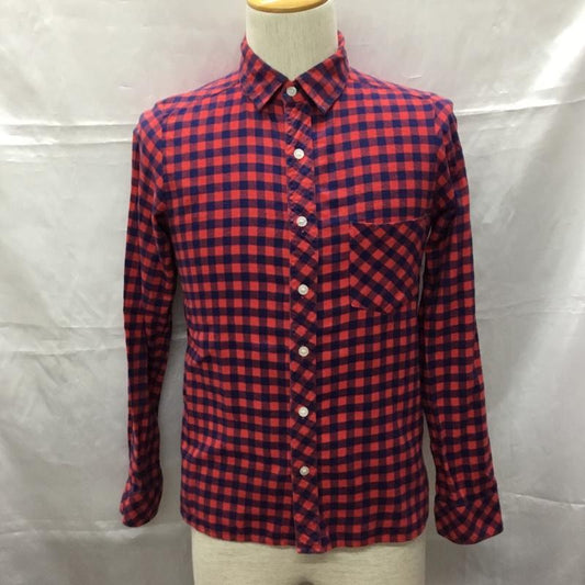 ベイフロー BAYFLOW シャツ、ブラウス 長袖 bw1409nw01 チェックシャツ 長袖シャツ カラーシャツ 2 チェック マルチカラー / マルチカラー /  メンズ USED 古着 中古 10109280