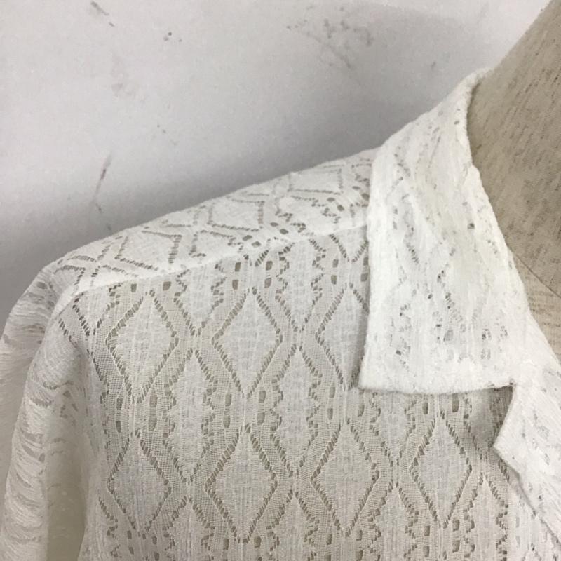 アンリラクシング unrelaxing シャツ、ブラウス 半袖 FREE 無地 白 / ホワイト /  メンズ USED 古着 中古 10128339