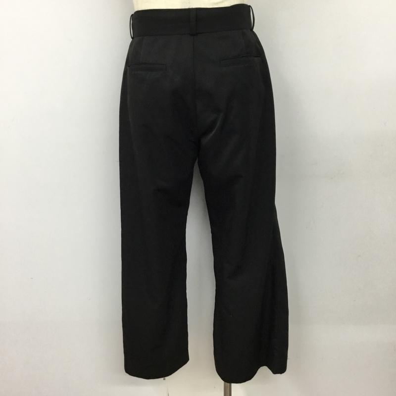 ハレ HARE パンツ スラックス スラックスパンツ ワイドパンツ カジュアルパンツ M 無地 黒 / ブラック /  メンズ USED 古着 中古 10120476
