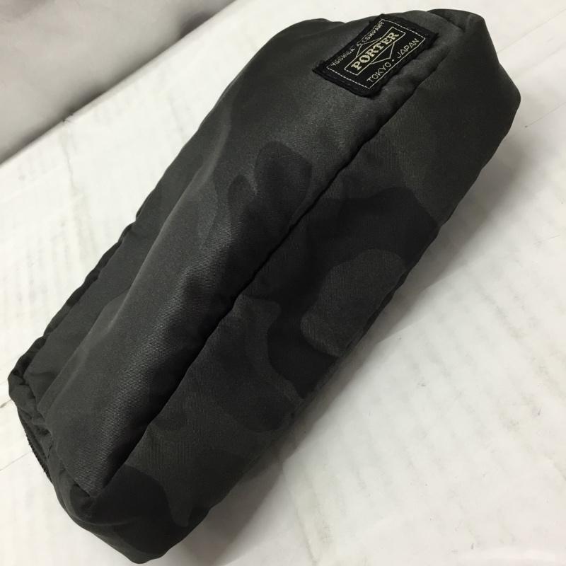 ポーター PORTER ポーチ ポーチ タンカー カモフラージュ柄・迷彩 カーキ / カーキ /  メンズ USED 古着 中古 10117138