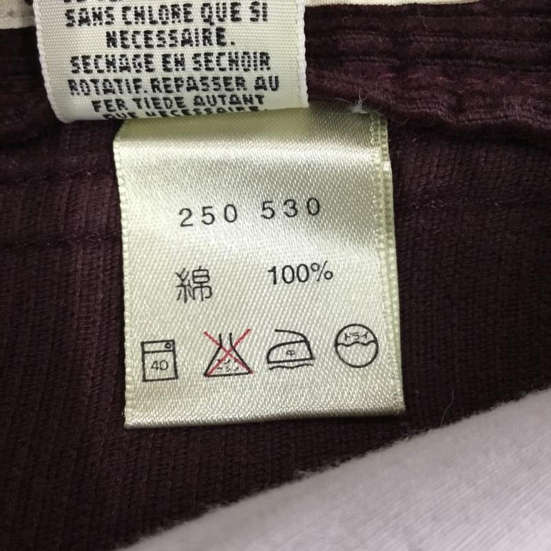 エディーバウアー Eddie Bauer スカート ロングスカート コーデュロイ バックスリット 4 無地 えんじ / ワインレッド /  レディース USED 古着 中古 10112893