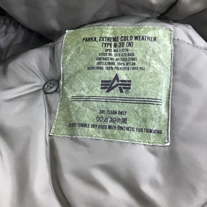 アルファインダストリー Alpha Industries ジャケット、上着 ジャンパー、ブルゾン ジップアップジャケット ナイロンジャケット アウター ミリタリージャケット S 無地 カーキ / カーキ /  メンズ USED 古着 中古 10141387