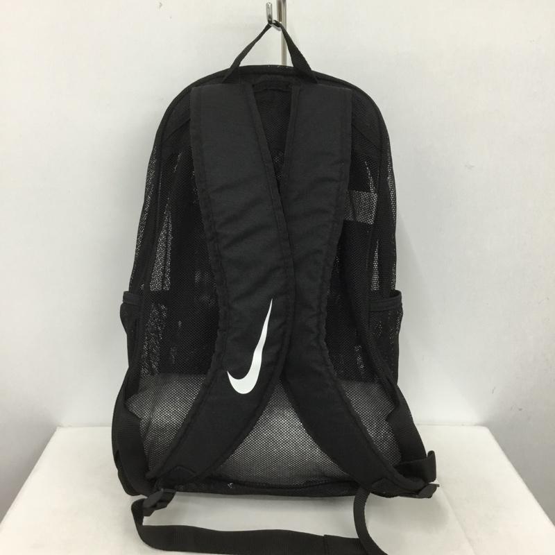 ナイキ NIKE リュックサック、デイパック リュックサック、デイバッグ CW6220 010 メッシュ デイパック ワンポイント 黒 / ブラック /  メンズ USED 古着 中古 10147457