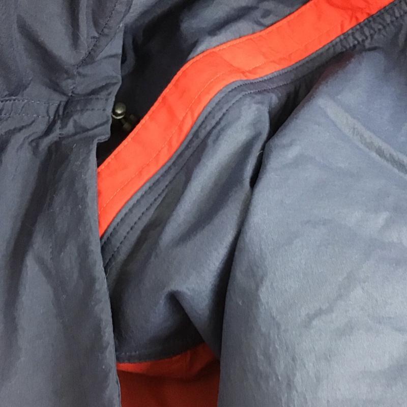 ザノースフェイス THE NORTH FACE ジャケット、上着 ジャンパー、ブルゾン np71530 ナイロンジャケット ジップアップジャケット S ロゴ、文字 赤 / レッド / X 紺 / ネイビー /  メンズ USED 古着 中古 10150092