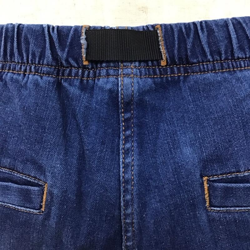 グラミチ GRAMICCI パンツ ワークパンツ、ペインターパンツ 8817-dej JUSTCUTNEWNARROWPANTS デニムパンツ L ロゴ、文字 インディゴ / インディゴ /  メンズ USED 古着 中古 10119990