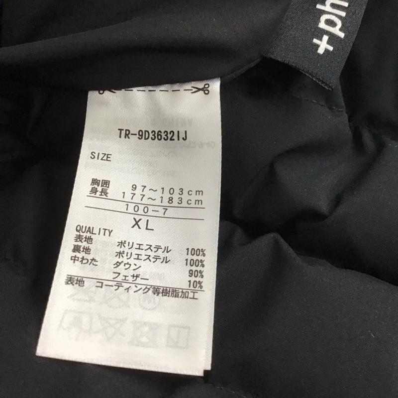 フェニックス PHENIX ジャケット、上着 ダウンジャケット ジップアップジャケット ナイロンジャケット アウター ダウンジャケット XL 無地 黒 / ブラック /  メンズ USED 古着 中古 10139872