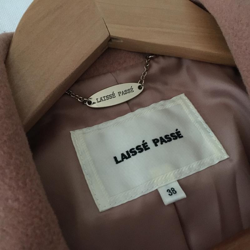 レッセパッセ LAISSE PASSE コート コート一般 38 無地 桃 / ピンク /  レディース USED 古着 中古 10012691