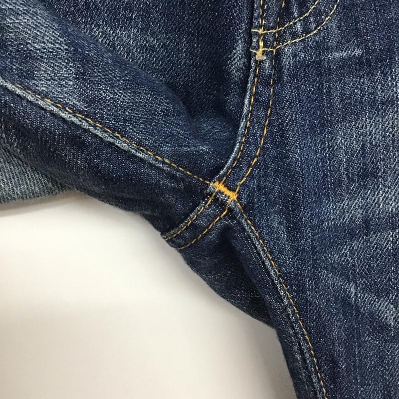 ポロラルフローレン POLO RALPH LAUREN パンツ デニム、ジーンズ デニムパンツ スリムパンツ カジュアルパンツ ストレッチパンツ 26インチ ダメージ加工 インディゴ / インディゴ /  レディース USED 古着 中古 10134109