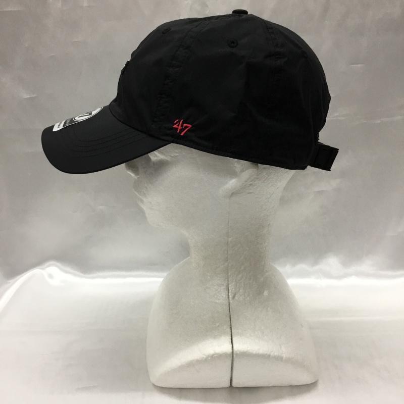 ナンガ NANGA 帽子 キャップ 47 フォーティーセブン ロゴ、文字 黒 / ブラック /  メンズ USED 古着 中古 10109196