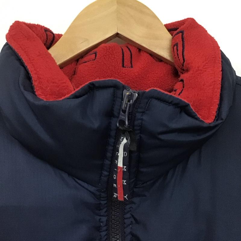 トミーヒルフィガー TOMMY HILFIGER ジャケット、上着 ダウンジャケット 0501679-5665 M 無地 紺 / ネイビー / X 白 / ホワイト / X 赤 / レッド /  メンズ USED 古着 中古 10144702