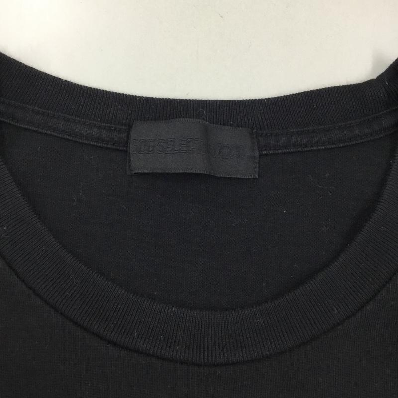 ゴッドセレクショントリプルエックス GOD SELECTION XXX Tシャツ 半袖 L ロゴ、文字 X プリント 黒 / ブラック /  メンズ USED 古着 中古 10113461
