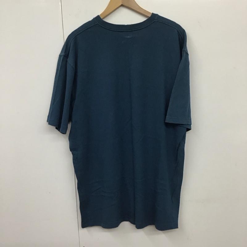 カーハート Carhartt Tシャツ 半袖 L 無地 青 / ブルー /  メンズ USED 古着 中古 10132033