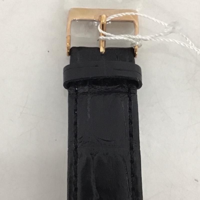 ニューヨーカー NEWYORKER 腕時計 アナログ（自動巻き） NY002 カレンダー レザーベルト 箱有 ロゴ、文字 黒 / ブラック /  メンズ USED 古着 中古 10134478