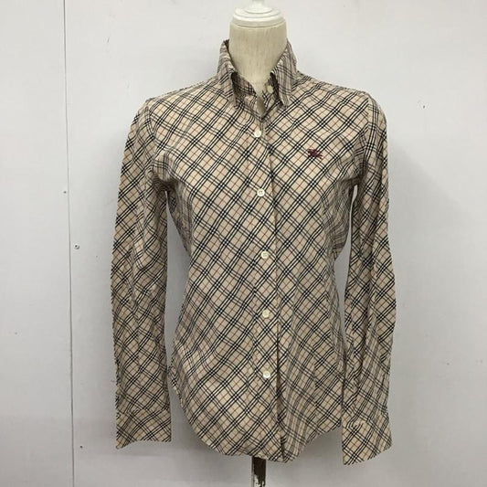 バーバリーロンドン Burberry London シャツ、ブラウス 長袖 長袖シャツ チェックシャツ カラーシャツ 38 チェック マルチカラー / マルチカラー /  レディース USED 古着 中古 10125283