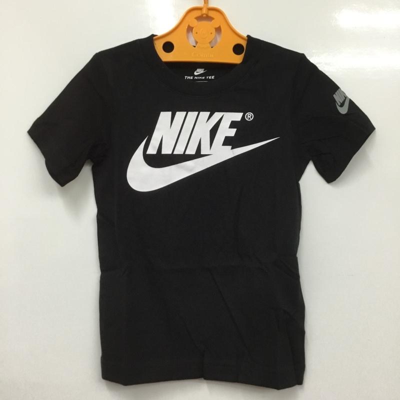 ナイキ NIKE Tシャツ 半袖 86E765-023 110-116cm 5-6YRS タグ付き M ロゴ、文字 黒 / ブラック /  ボーイズ USED 古着 中古 10132987