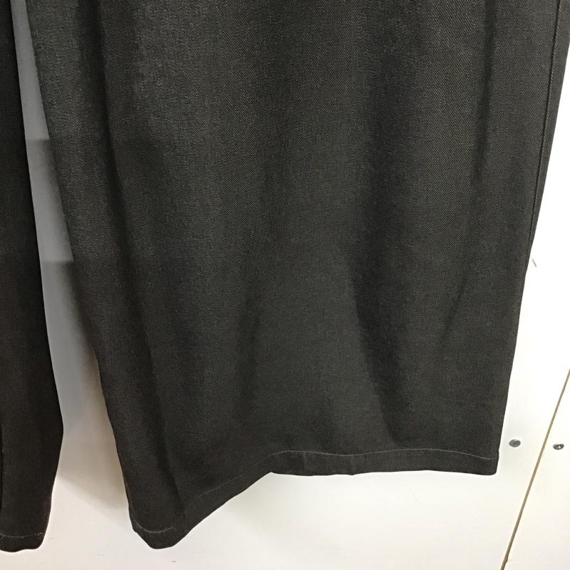 アプレジュール apres jour ボトムス ボトムス ラップリボンワイドパンツ タグ付 LL 無地 チャコールグレー / チャコールグレー /  レディース USED 古着 中古 10132755