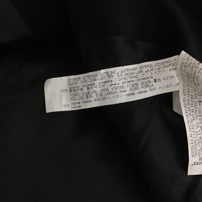 ザラ ZARA ベスト ベスト S 無地 黒 / ブラック /  レディース USED 古着 中古 10136851