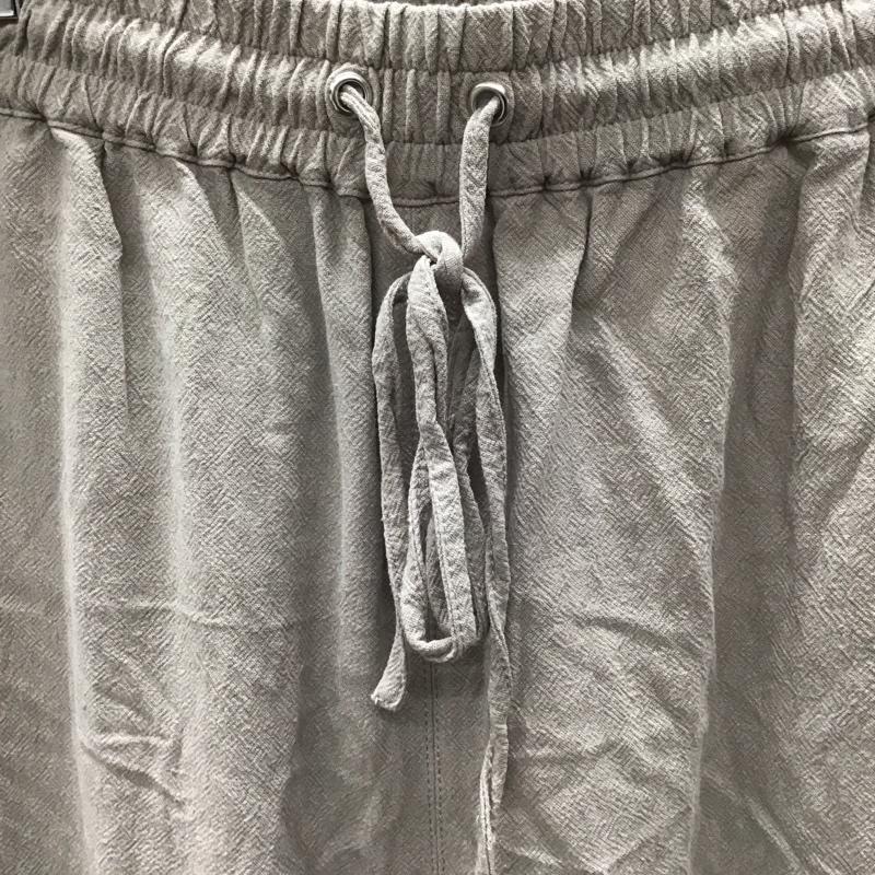 フリークスストア FREAK S STORE パンツ スラックス レーヨン リネンパンツ FREE 無地 灰 / グレー /  レディース USED 古着 中古 10123452