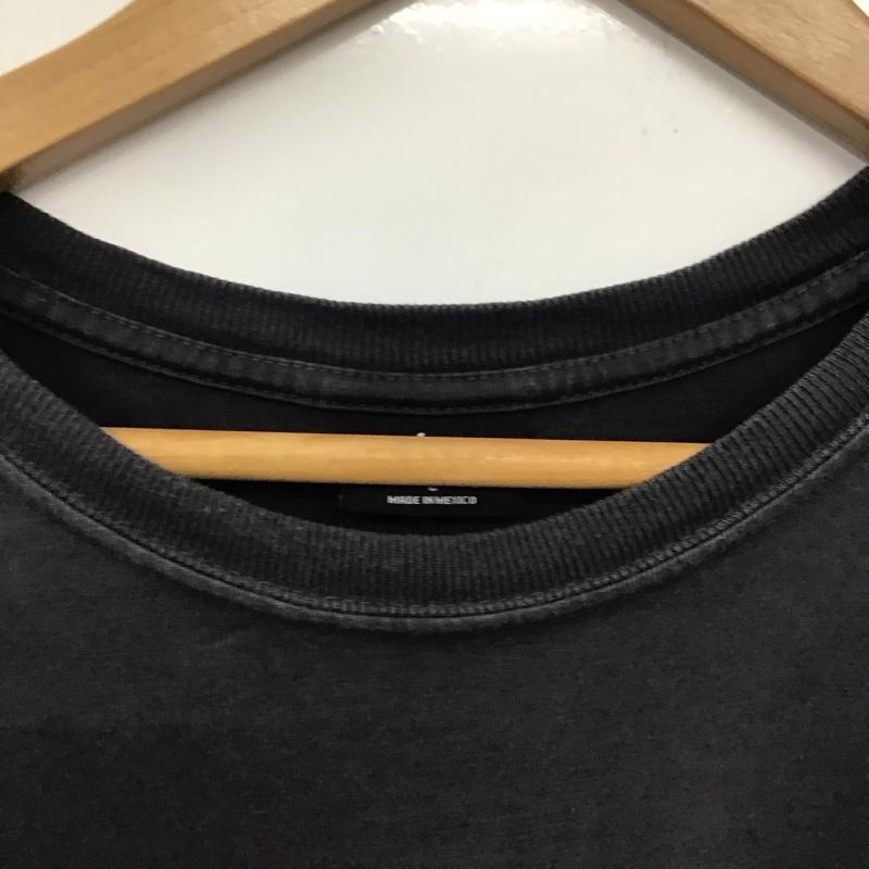 ステューシー STUSSY Tシャツ 半袖 L ロゴ、文字 X プリント チャコールグレー / チャコールグレー /  メンズ USED 古着 中古 10133105