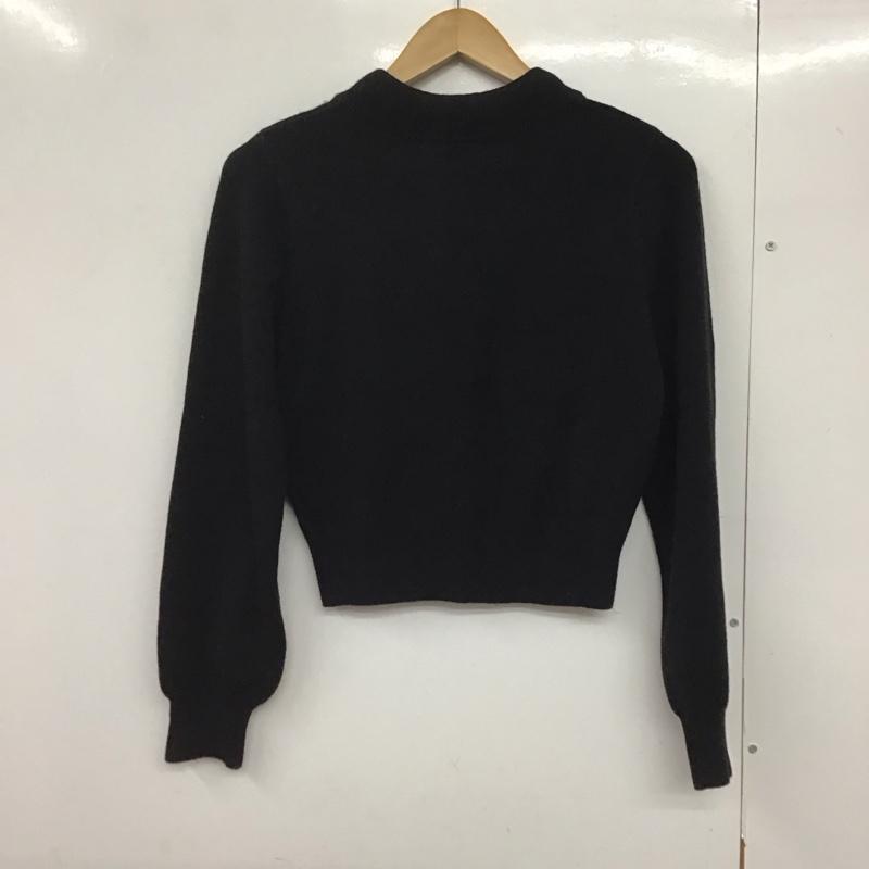 アルシーヴ archives ニット、セーター 長袖 M 無地 黒 / ブラック /  レディース USED 古着 中古 10142748