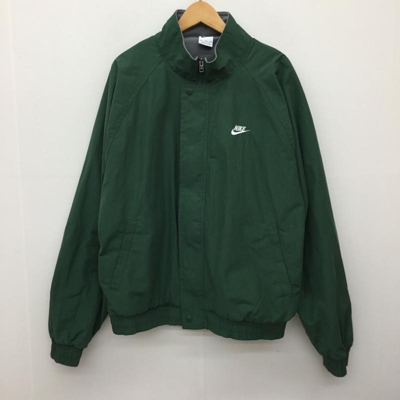 ナイキ NIKE ジャケット、上着 ジャンパー、ブルゾン クラブ フューチュラ メンズジャケット　FZ0657-323 XXL ロゴ、文字 緑 / グリーン /  メンズ USED 古着 中古 10139254