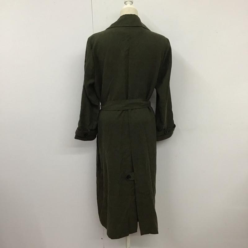 ザラ ZARA ジャケット、上着 ジャケット、ブレザー ロングジャケット アウター ロングコート XS 無地 カーキ / カーキ /  レディース USED 古着 中古 10126133
