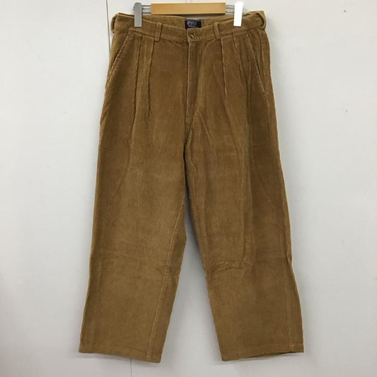 ポロバイラルフローレン Polo by RALPH LAUREN ボトムス ボトムス 90s　アメリカ製　タック　コーデュロイパンツ 無地 茶 / ブラウン /  メンズ USED 古着 中古 10115880