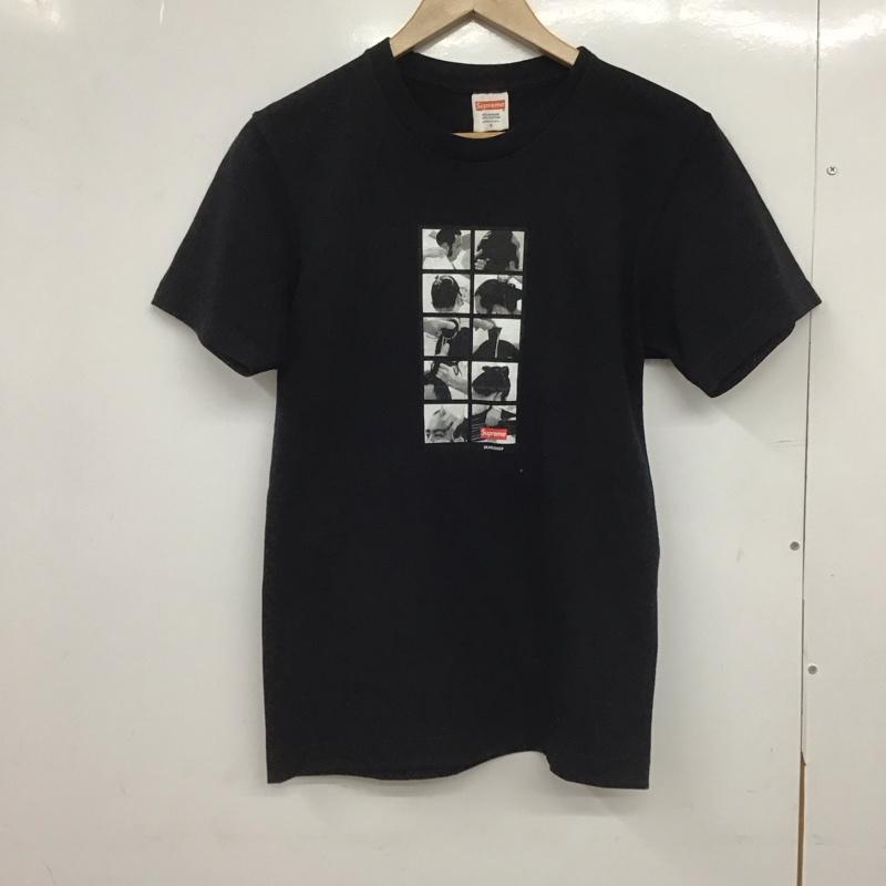 シュプリーム Supreme Tシャツ 半袖 2016年秋冬 相撲フォトクルーネックTシャツ S プリント 黒 / ブラック /  メンズ USED 古着 中古 10149187