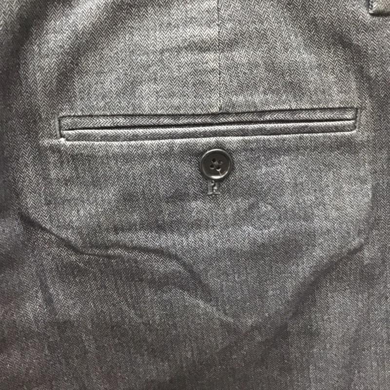 バナナリパブリック BANANA REPUBLIC パンツ スラックス スラックスパンツ スリムパンツ カジュアルパンツ センタータックパンツ ストレッチパンツ 31インチ 無地 灰 / グレー /  メンズ USED 古着 中古 10116875