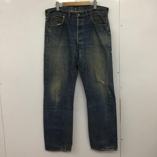 リーバイス Levi s パンツ デニム、ジーンズ デニムパンツ ワイドパンツ カジュアルパンツ ヴィンテージ 無地 インディゴ / インディゴ /  メンズ USED 古着 中古 10148031