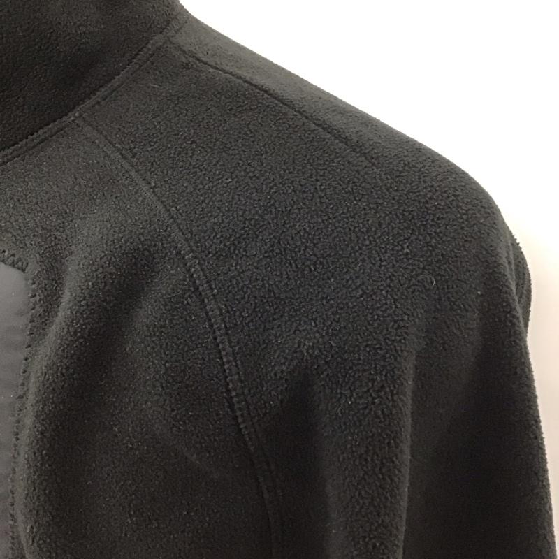 ナイキ NIKE カットソー 長袖 dm1284-010 クォータージップL/Sトップ フリースプルオーバー S ロゴ、文字 黒 / ブラック /  メンズ USED 古着 中古 10120051