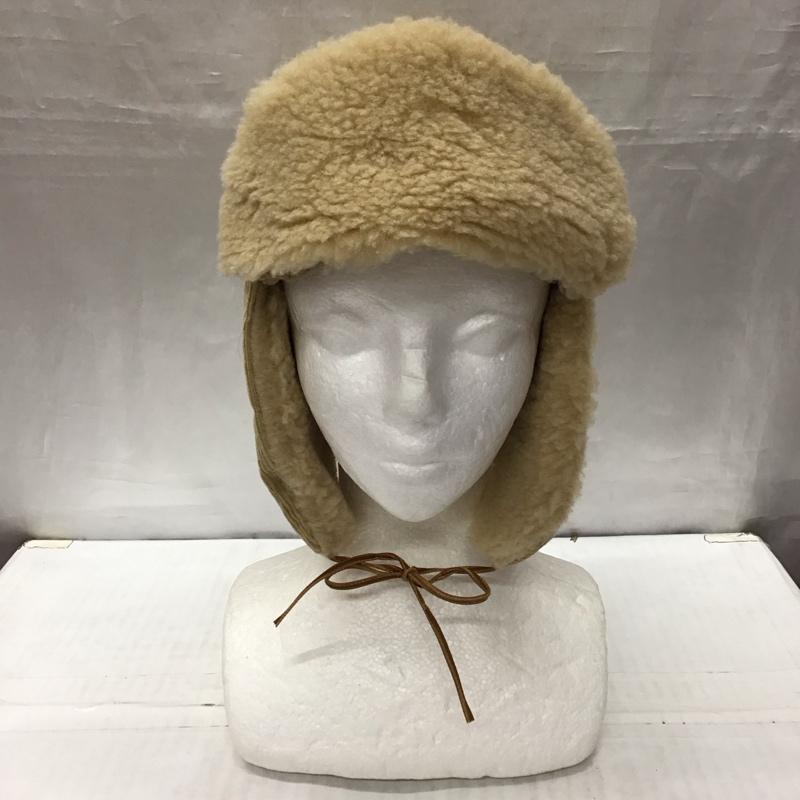 トゥデイフル TODAYFUL 帽子 キャップ 11721060 ボアフライトキャップ FREE 無地 ベージュ / ベージュ /  レディース USED 古着 中古 10119359