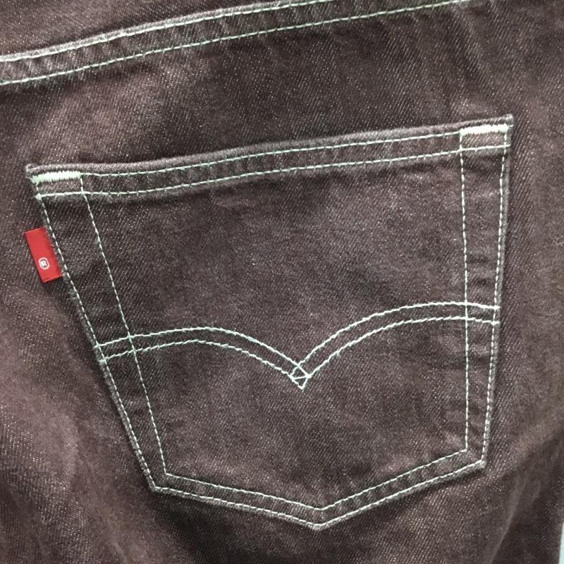 リーバイストラウスアンドコー Levi Strauss & co. パンツ ショートパンツ ショートパンツ ハーフパンツ カジュアルパンツ デニムパンツ 36 無地 えんじ / ワインレッド /  メンズ USED 古着 中古 10108749