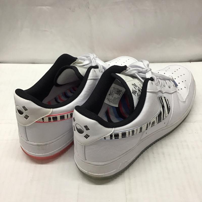 ナイキ NIKE スニーカー スニーカー CW3919-100 AIR FORCE 1 07 QS SOUTH KOREA 韓国 27.5cm 27.5cm ロゴ、文字 白 / ホワイト / X 黒 / ブラック / X 桃 / ピンク / X 水色 / ライトブルー /  メンズ USED 古着 中古 10114527