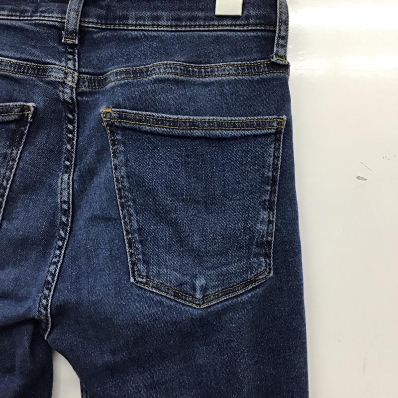 ザラ ZARA パンツ デニム、ジーンズ 6840 293 400 スキニー 36 無地 青 / ブルー /  レディース USED 古着 中古 10133746