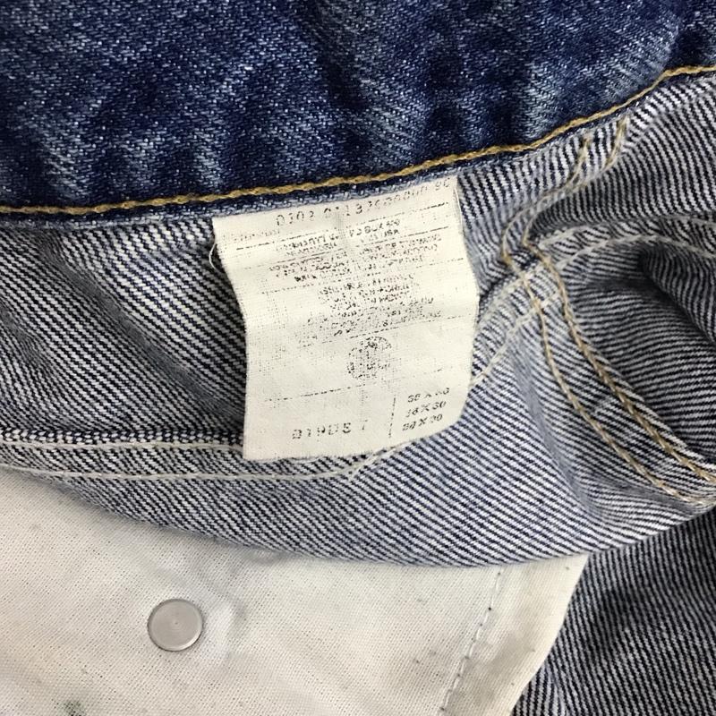 カーハート Carhartt パンツ デニム、ジーンズ デニムパンツ ワイドパンツ カジュアルパンツ ストレッチパンツ 無地 インディゴ / インディゴ /  メンズ USED 古着 中古 10141965